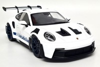 Solido 1/18 Porsche 911 992 GT3 RS White 2024 Diecast Model Car