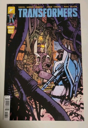 🔑TRANSFORMERS #17 02/2025 VF+ CVR A WARREN JOHNSON & SPICER IMAGE COMICS