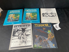 vintage Dungeons & Dragons TSR book guide module Betrayed Terror etc. LOT B