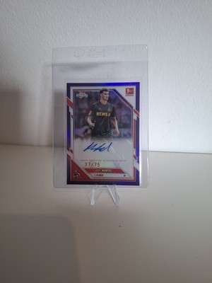 Topps Chrome Bundesliga 2025-26 Eric Martel Auto Autogramm /75