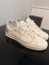 Valentino Garavani Backnet Perforated Leather Sneakers size  7.5