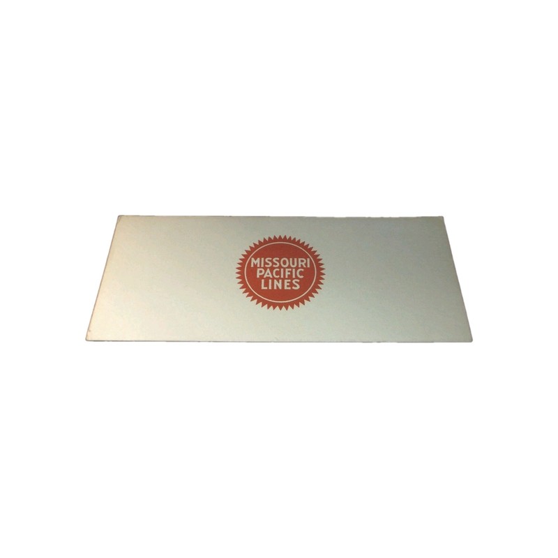 MISSOURI PACIFIC RAILROAD MOPAC UNUSED PASSENGER TRAIN INK BLOTTER
