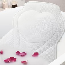 Bath Pillow Bathtub Pillow, Luxury Bath Pillows for Tub Neck and Back Support, T