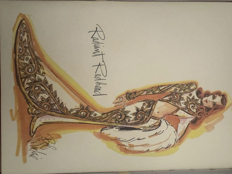 Muñeca Barbie Bob Mackie #55501 - Pelirroja radiante - 2001 - En caja original Foto 4 de 4