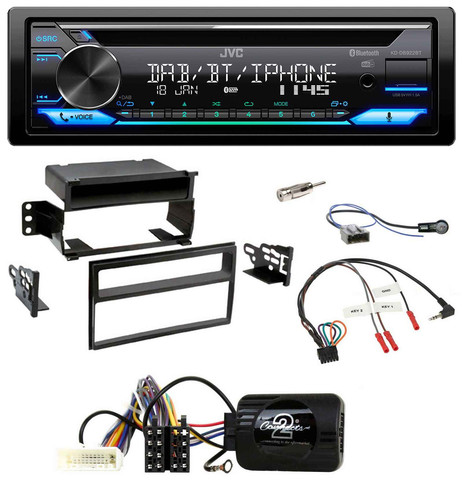 JVC Bluetooth Lenkrad USB DAB CD Autoradio für Nissan Tiida Versa C11 2007-2011 - Bild 1 von 11