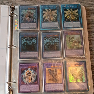 Konami Yu-Gi-Oh! TCG Binder Lot 180 Cards Hidden Arsenal Foil English