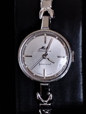 Vintage Mido Ocean Star Powerwind Stainless S...