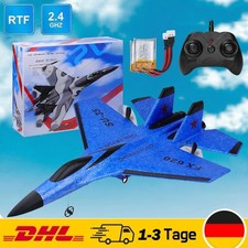 RC Flugzeug,Ferngesteuertes Flugzeug Flugzeug Modell Spielzeug mit Lichtern DE