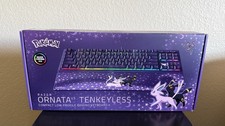 New Pokemon x Razer Ornata V3 X Tenkeyless Espeon & Umbreon Edition Keyboard NEW