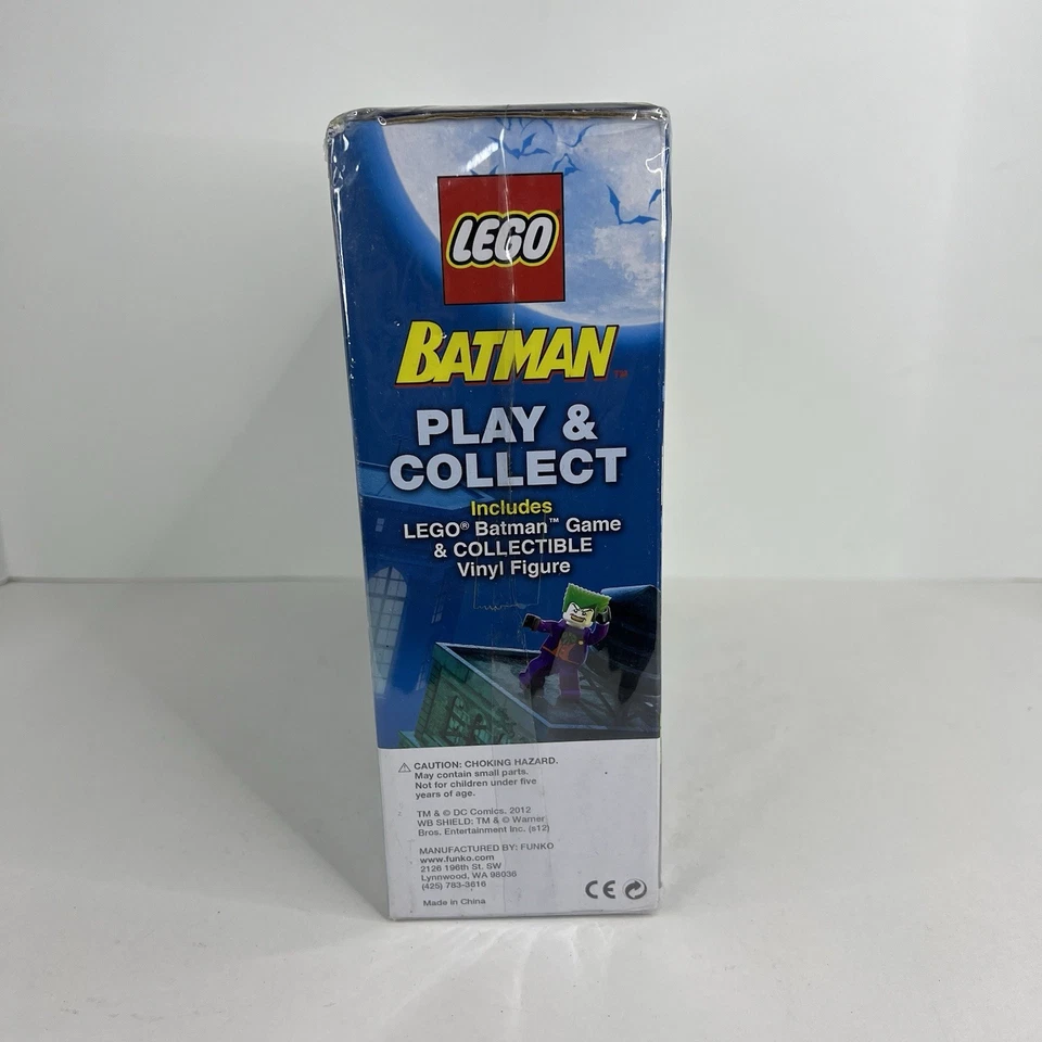 Wii DC Lego Batman Video Game & Funko Batman GITD Pop! (Nintendo, 2008) - Image 4 of 4