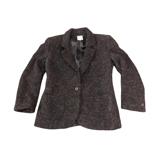 Vintage VTG Joan David Italy Blazer Alpaca Wool 90s 80s Y2K classic jacket retro