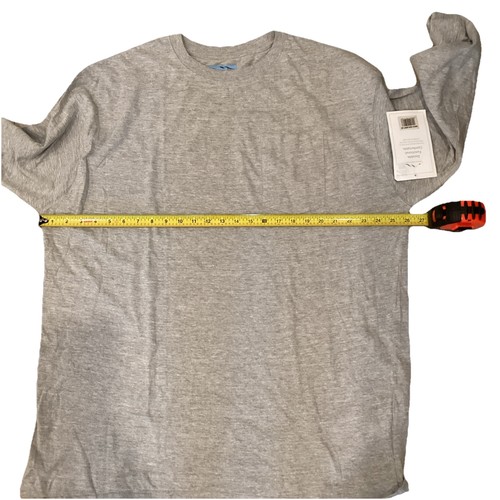 Camisa gris manga larga Wasatch Outdoor Gear para hombre 3/4 - 3X - bolsillo en el pecho - nueva con etiquetas - Imagen 10 de 10