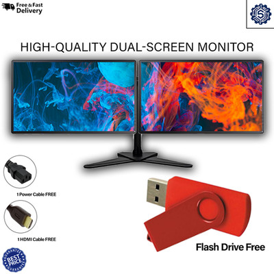 Gebrauchte Dell Dual 23'' Breitbild Monitore HDMI - Kostenlose Lieferung