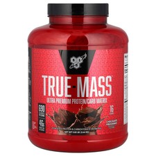 True-Mass®, Ultra Premium Protein/Carb Matrix, Chocolate Milkshake, 5.82 lbs 13.42 per gallon