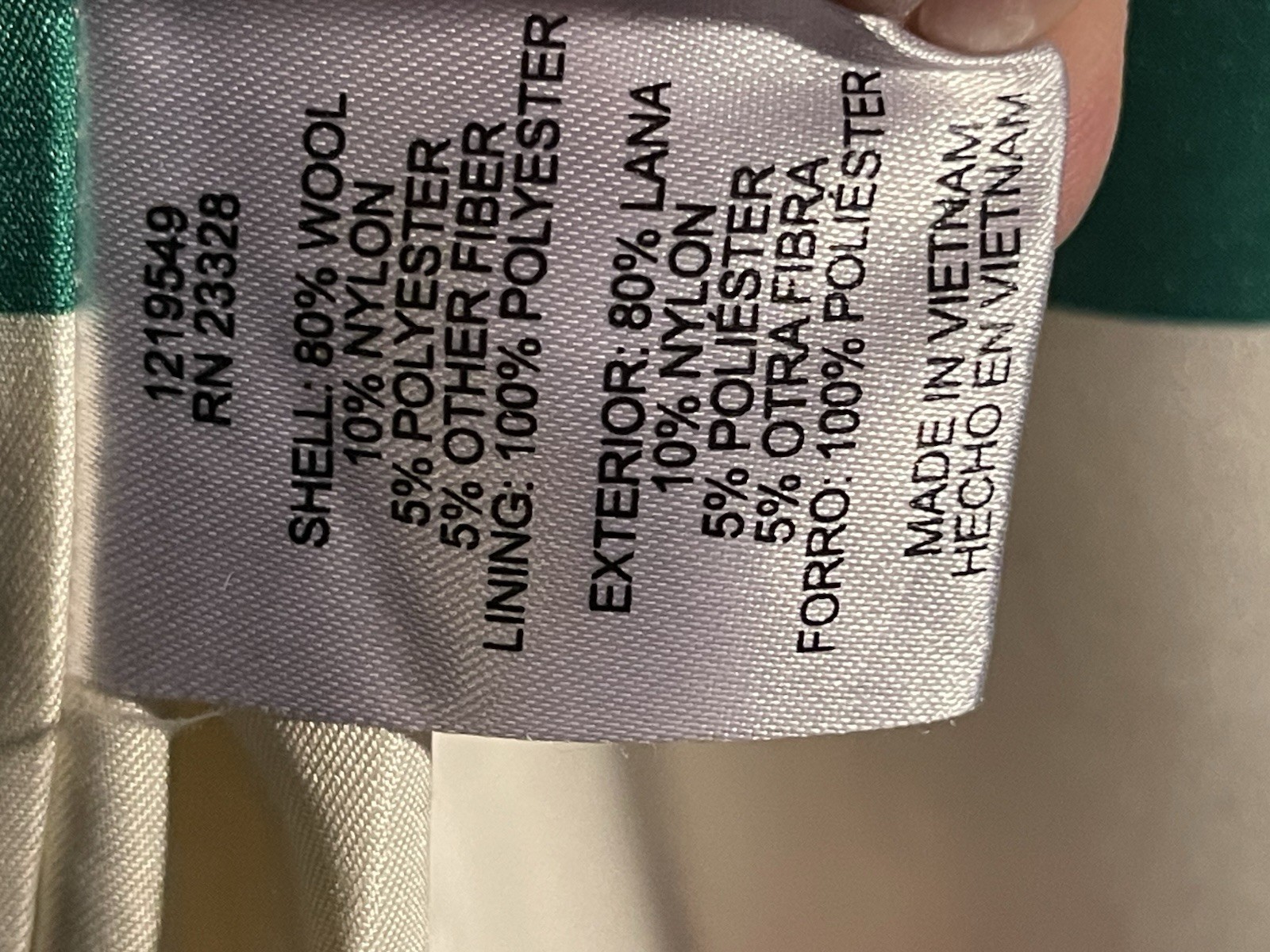 Pendleton Cascade Campbell Jacket Wool Blend Gray… - image 8