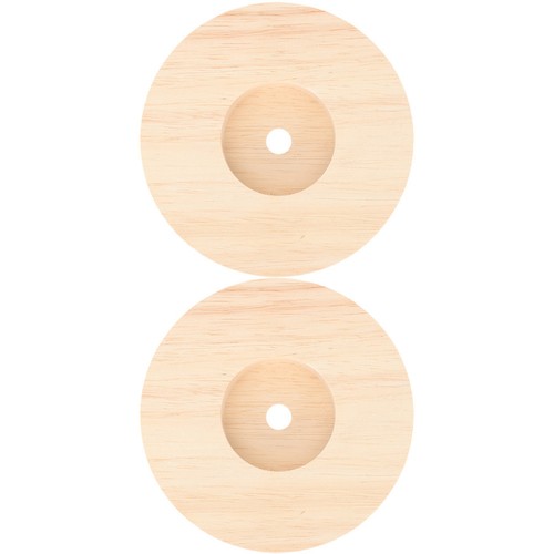 2 pezzi supporto lampada liscia premium multiuso base lampada da tavolo rotonda casa - Foto 8 di 12