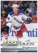 2024-25 Upper Deck Series 2 Young Guns BRANDON SCANLIN #454 Rangers SP RC Rookie