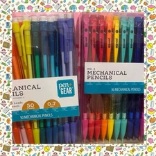 NIB New Pen+Gear 80+ #2 Mechanical Pencils (36 Glitter) W/3 Leads Ea. FREE SHPG