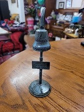 Vintage El Camino Real California Mission Brass  Bell 1769-1906