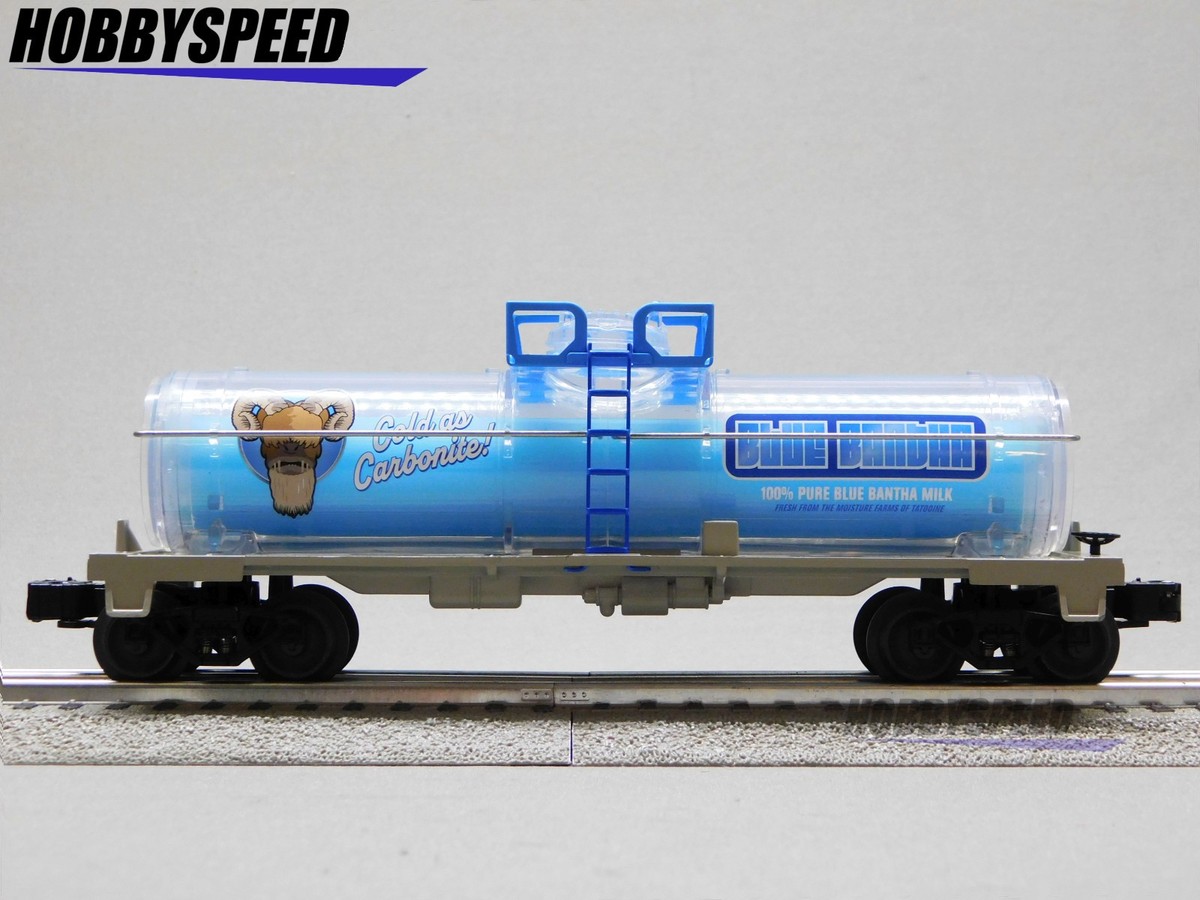 LIONEL STAR WARS REBEL BLUE BANTHA MILK TANK CAR O GAUGE train oga