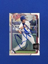 Carl Wise Toronto Blue Jays 2015 Bowman rookie Signed Auto Card #139 autograph