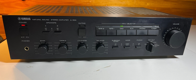 Vintage 1980s 80s Yamaha A-500 Natural Sound Stereo Amplifier