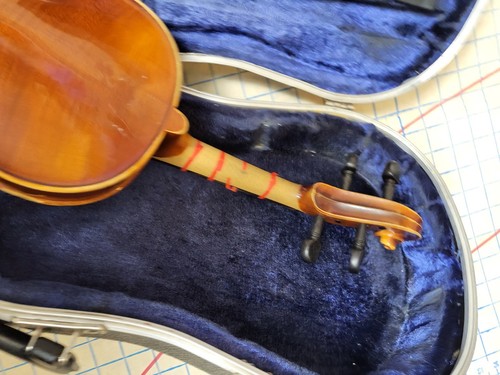 A .R. Seidel 3/4 Violine #V131E Antonius Stradivari Kopie 1984 West Germany - Bild 6 von 21