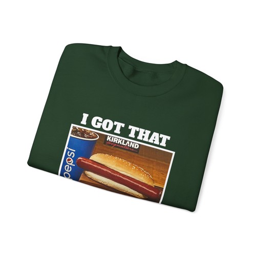 I Got That Dog In Me Sweatshirt, Funny Hot Dog Sweater, Glizzy Gobbler Hot Dog - Picture 28 of 53