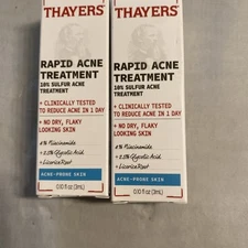 THAYERS LET'S BE CLEAR WATER CREAM FACE MOISTURIZER COMBO TO OILY SKIN Lot 2