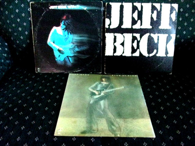 Jeff Beck Blow by Blow Wired There and Back vinyl Lot of 3 VG++/VG+/VG See below