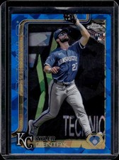 2025 Topps Chrome Sapphire Edition Tyler Gentry #218 RC Royals