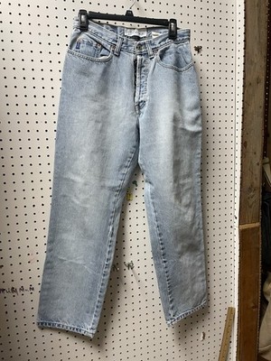 Vtg 90s Express Bleus Relaxed Fit Jeans Size 9/10s Light Wash