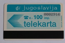 Autelca Yugoslavia Telekarta 100 (53514) Remote Card
