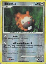 Bidoof Reverse Holo Common Stormfront 54/100 HP on eBay