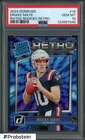 2024 Donruss Rated Rookies Retro #16 Drake Maye RC Patriots PSA 10 GEM MINT
