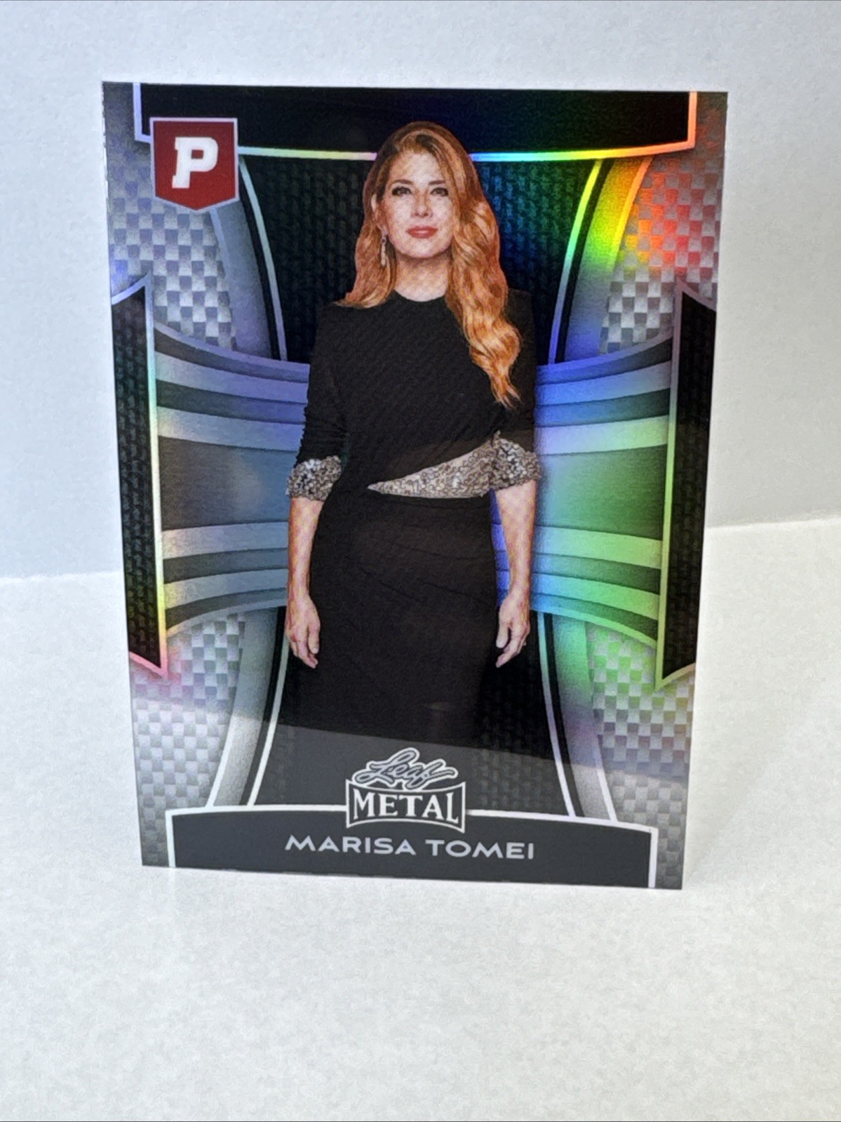 2025 Leaf Pristine MARISA TOMEI Silver Prismatic Pre  Production Proof 1/1