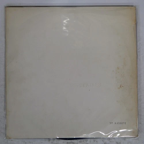 BEATLES WHITE ALBUM APPLE AP8570 Japan VINYL 2LP