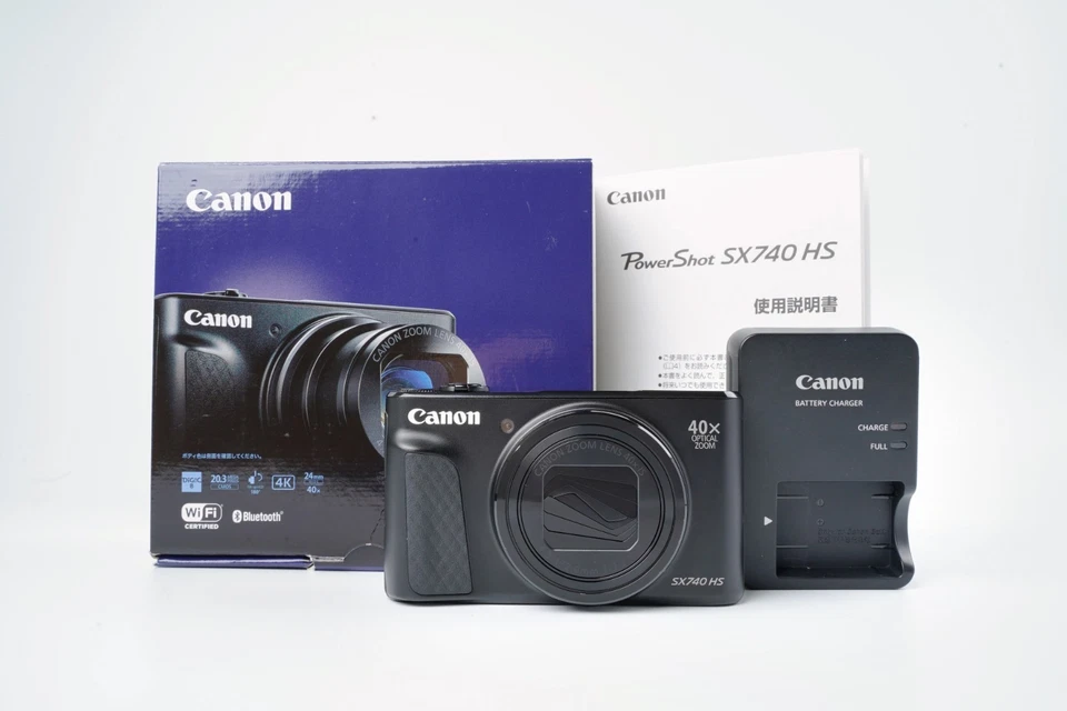 [Exc+++] Canon Powershot SX740 HS digital camera Black #2891A - Image 2 of 4