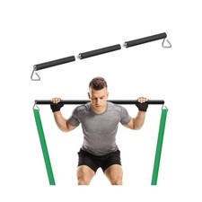 Resistance Band Bar, 26.4in or 39.4in, Workout Bar for Fitness, Por... Fast Ship