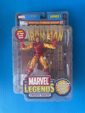 Marvel Legends Series 1 Iron Man  2002 ToyBiz  Factory Sealed   Rare Early