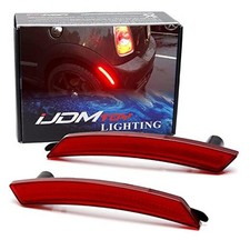  OE-Spec Red Lens Full LED Rear Side Marker Light Assemblies Red Lens Red LED