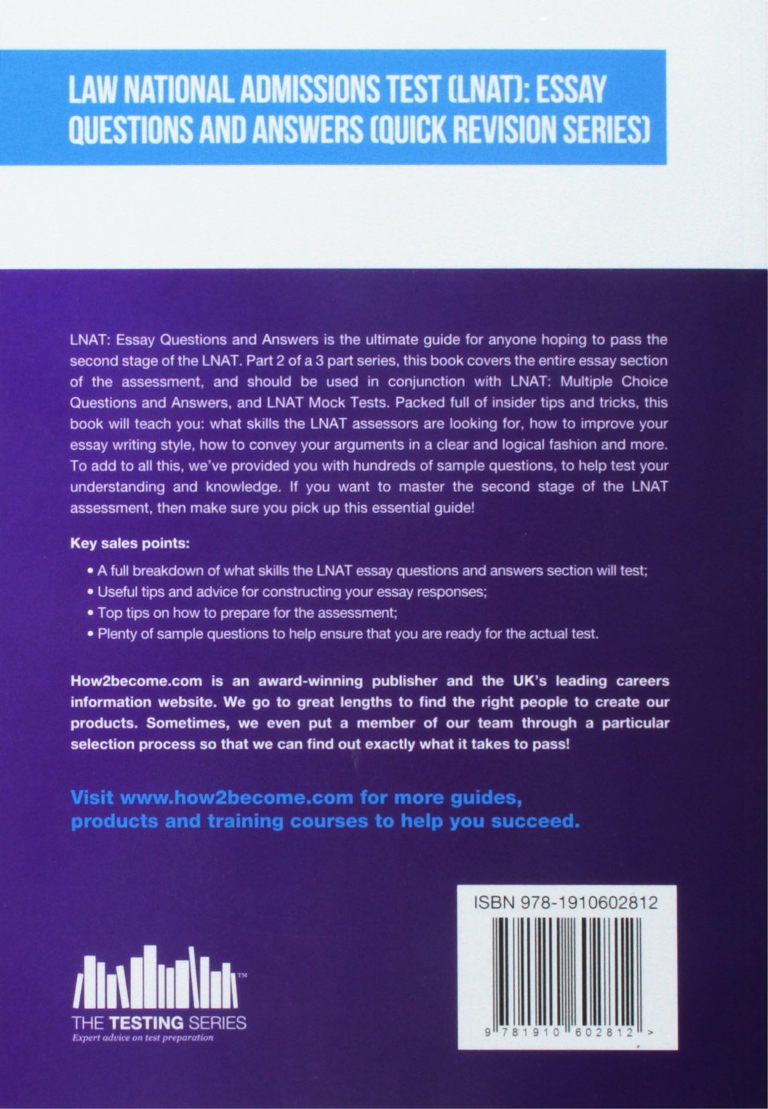Law National Admissions Test (LNAT): Essay Ques. How2become** - Image 5