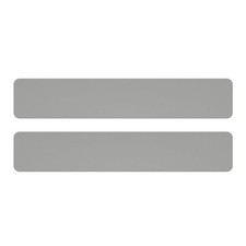 2Pcs 30"L x 5.5"W Customizable Sink Faucet Mat for Kitchen Sink 2 Holes 3 H...