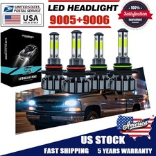 10000k Led Headlights Light Bulbs For Chevy Silverado 1500 2500hd 3500 1999-2006 10000k Led Headlights Light Bulbs For Chevy Silverado 1500 2500hd 3500 1999-2006