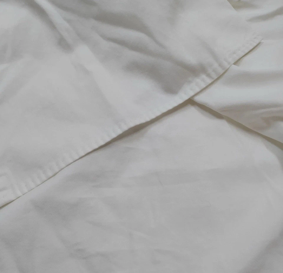 Подлинный Louis Vuitton короткий рукав белая женская блузка EUR 34 США маленький миниатюрный - Изображение 3 из 4