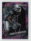 2025 Panini Prizm Black Football Purple Ice Charles Woodson #107