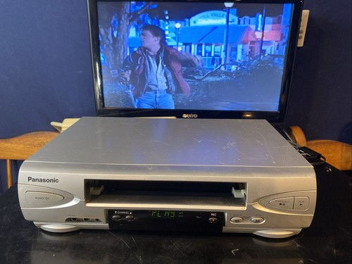 Panasonic Omnivision VCR PV-V4524S VHS Player-No Remote-Tested Works READ - Picture 1 of 14