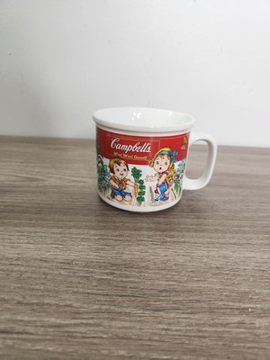 Vintage 1993 Campbell's Kids M'm! M'm! Good! Vegetable Garden Porcelian Soup Mug
