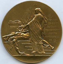 FRANKREICH - GROSSE BRONZEMEDAILLE 1887