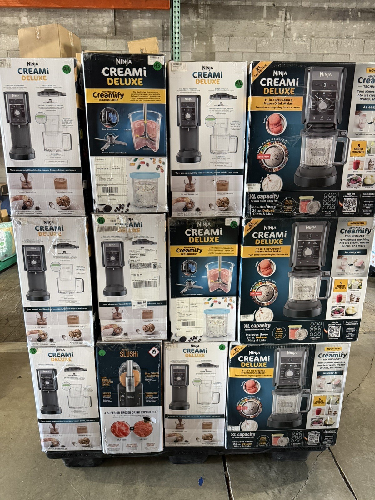 Ninja CREAMi Deluxe 11-in-1 Ice Cream and Frozen Maker XL Size - Mint Condition